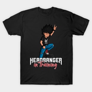 Little rockers - headbanger in training T-Shirt